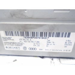 AUTORADIO Audi A6, S6 2005 2.7 TDI 4f0035541b