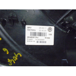 WINDOW MECHANISM REAR LEFT Volkswagen Golf 2011 VI. 1.4 TSI DSG 5k4839729j