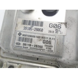 ENGINE CONTROL UNIT Kia Cee'd 2010 PROCEED 1.4 39119-2b260