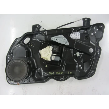 MECCANISMO ALZA VETRO ANTERIORE DESTRA Volkswagen Passat 2008 2.0 TDI 1k0959702p  1k0959792l