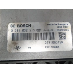 RAČUNALNIK MOTORJA Dacia Sandero 2012 1.6 STEPWAY 237106319r