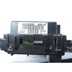 BSM CONTROL UNIT Peugeot 307 2001 1.6 16V 9643538080