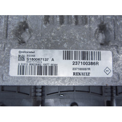 ENGINE CONTROL UNIT Renault SCENIC 2010 III. 1.5DCI 237100386r