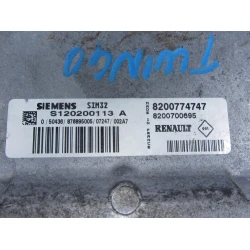 ENGINE CONTROL UNIT Renault TWINGO 2007 1.2 16V 8200774747