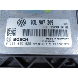 ENGINE CONTROL UNIT Volkswagen Passat 2010 2.0TDI AUT. VARIANT 03l907309
