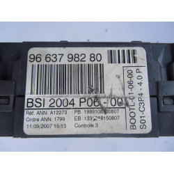 BSI CONTROL UNIT Peugeot 207 2008 1.6 16V 9663798280