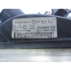 HEADLIGHT RIGHT Citroën BERLINGO 2 2004 2.0 HDI 9644150880