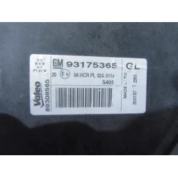 ŽAROMET DESNI Opel Meriva 2005 1.4 93175365