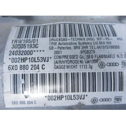 PASSENGER AIRBAG Volkswagen Polo 2001 1.4 6x0880204c