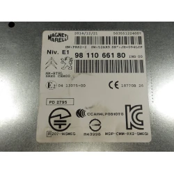 RADIO Peugeot 2008 2015 1.2 9811066180