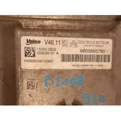 ENGINE CONTROL UNIT Peugeot 2008 2015 1.2 9805895780