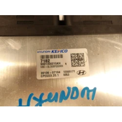 ENGINE CONTROL UNIT Hyundai i20 2021 1.0 T-GDI 48V HEV 3910607194    3910607182
