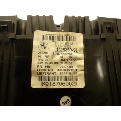 QUADRO STRUMENTI CONTACHILOMETRI BMW 3 2009 320D 9187060
