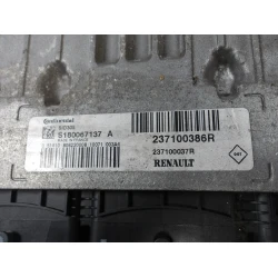 ENGINE CONTROL UNIT Renault MEGANE III  2010 GRANDTOUR 1.5 DCI 237100386r