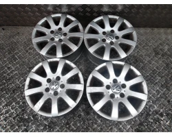 CERCHIO 15" Volkswagen Golf 2007 V. 1.9 TDI 6.5jxh2 et50  1k0601025aq