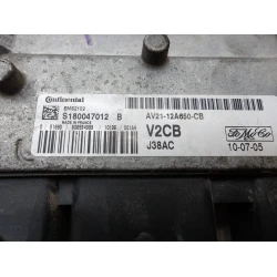 ENGINE CONTROL UNIT Ford Fiesta 2010 1.25 av21-12a650-cb