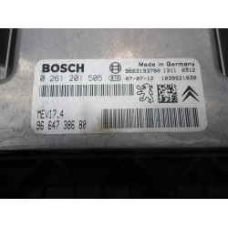 ENGINE CONTROL UNIT Peugeot 308 2007 1.6 16V 9664738680