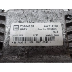 RAČUNALNIK MOTORJA Chevrolet Cruze 2012 1.6 25184173