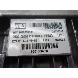 RAČUNALNIK MOTORJA Citroën C5 2012 2.0 HDI TOURIER 9801538280