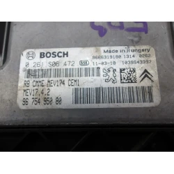 RAČUNALNIK MOTORJA Citroën C3  2011 1.4 16V 9675495080