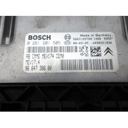 ENGINE CONTROL UNIT Peugeot 308 2008 1.6 16V 9663193780