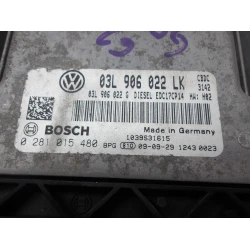 RAČUNALNIK MOTORJA Volkswagen Golf 2009 VI. 2.0 TDI AUT. PLUS 03l906022lk
