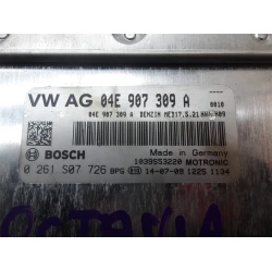 ENGINE CONTROL UNIT Škoda Octavia 2014 COMBI 1.2 TSI AUT. 04e907309a