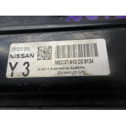 ENGINE CONTROL UNIT Nissan Note 2008 1.4 mec37-510d28124