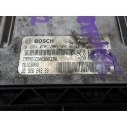 ENGINE CONTROL UNIT Peugeot RIFTER 2020 1.5 HDI 9832694380