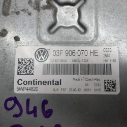 ENGINE CONTROL UNIT Volkswagen Polo 2012 1.2 TSI 03f906070he