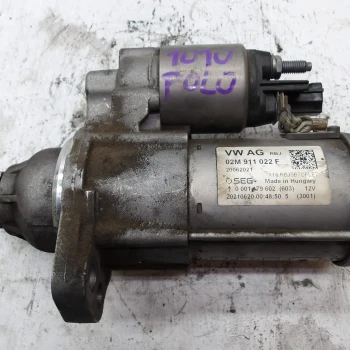 MOTORINO AVVIAMENTO Volkswagen Polo 2022 1.0 TSI 02m911022f 02M911024J