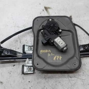 WINDOW MECHANISM FRONT LEFT Škoda Fabia 2011 1.2 TSI MONTE CARLO 6r0959801m