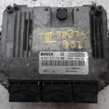 ENGINE CONTROL UNIT Renault SCENIC 2010 III. 1.9 DCI 237100055r