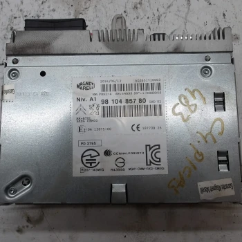 RADIO Citroën C4 2016 GRAND PICASSO 1.6 HDI 9810485780