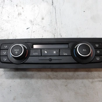 HEATER CLIMATE CONTROL PANEL BMW X 2010 X1 SDRIVE 18D AUT. 9221853-05