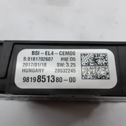 RAČUNALNIK BSI Citroën C4 2017 SPACETURER 1.6 HDI 9819851380
