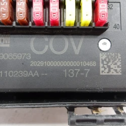 FUSE BOX Opel Zafira 2017 TOURIER 1.4 TURBO 39065973