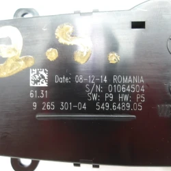 LIGHT SWITCH BMW 1 2014 116D 549.6489.05     9265301