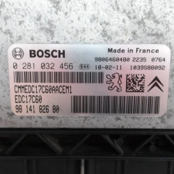 ENGINE CONTROL UNIT Citroën C4 2018 SPACETOURER 9814182680 1612809680