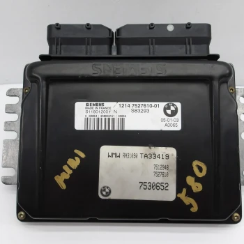 ENGINE CONTROL UNIT Mini One / Cooper / Coope 2003 1.6 S83293     12147527610-01